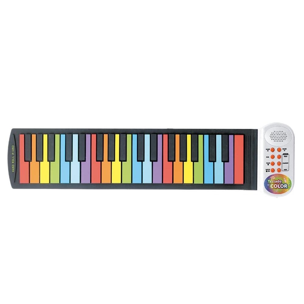 Teclado Piano Flexível Digital Silicone 37 Teclas Brinquedo