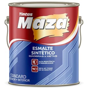 Esmalte Sintético Azul Mar Brilhante 3,6L - Maza