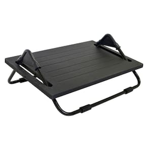 Apoio Para Pés Multivisão, Ergonômico, Mdf, Preto - 427-pr
