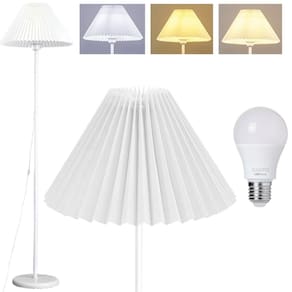 Luminária Piso Chão Coluna 148Cm Metal Gimpo Kjtd-720-Branco