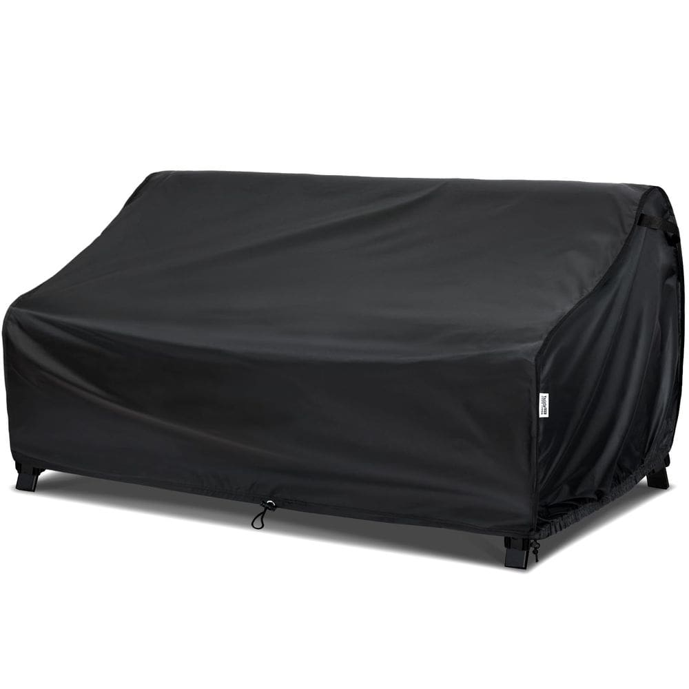 Capa de sofá de pátio Varietyface de 3 lugares 215x97x89cm à prova d`água