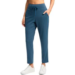 Calças G Gradual High Waisted Golf 7/8 no tornozelo azul escuro XS para mulheres
