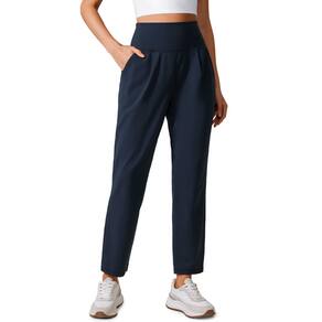 Calças de ioga CRZ YOGA Butterlift Ankle para mulheres Twilight Blue