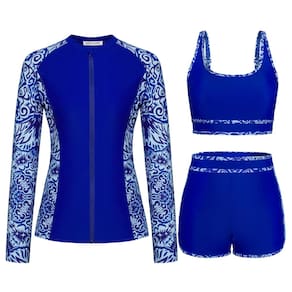Proteção solar UV Rashguard Kate Kasin UPF50+ para mulheres