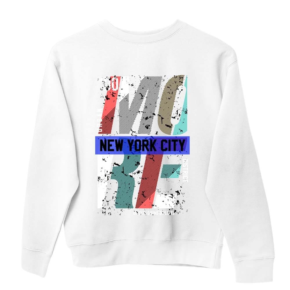 Blusao de Frio Moletom Estampa New York City Algodao Quentinha Jaqueta Casaco Inverno Casual