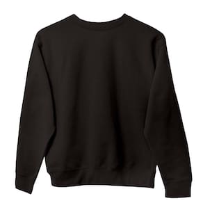 Moletom Careca Liso Gola Redonda Unissex Com Ribana Flanelado Blusa de Frio Basica Quentinha