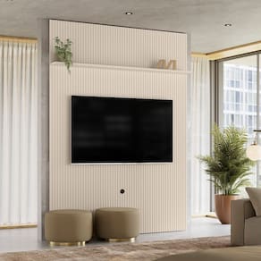 Painel Piso-Teto New Interlagos Off White Madetec