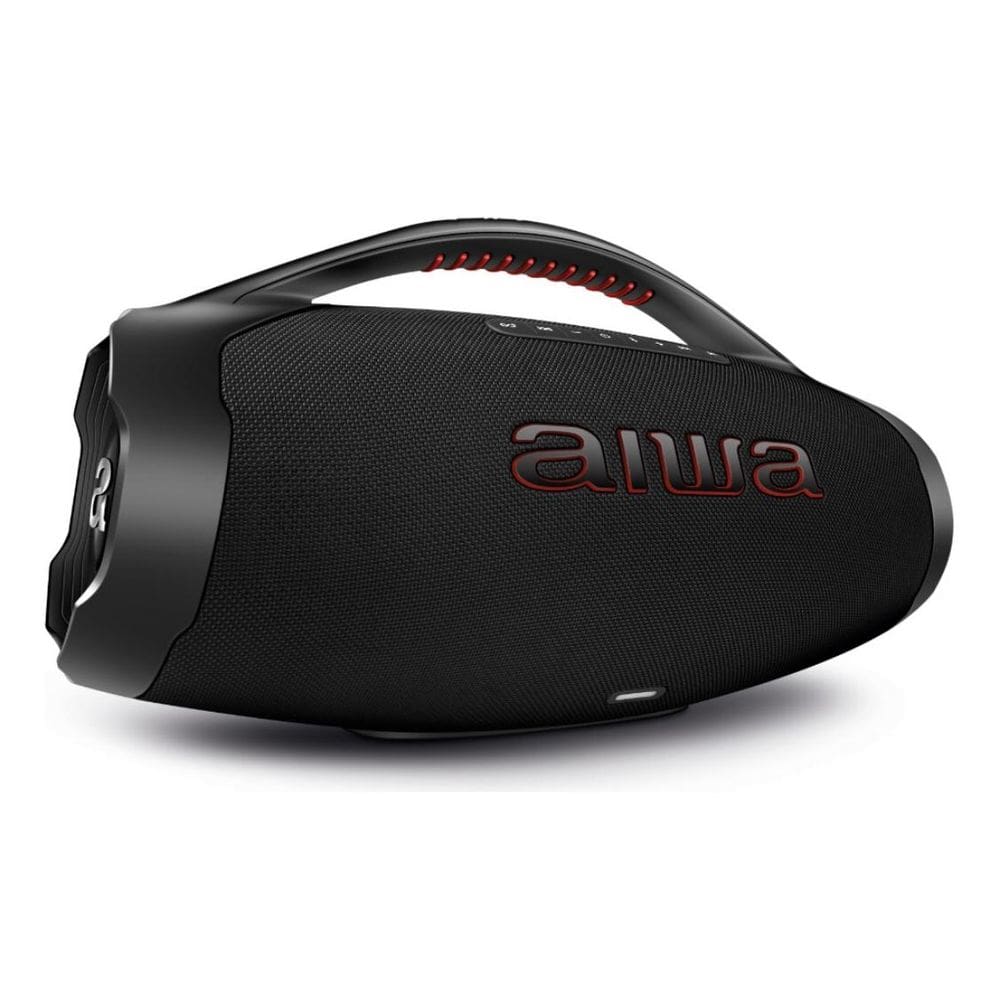 Caixa De Som Boombox Aiwa AWS-BBS-01B 200w IP66 30hs De Bateria Preto