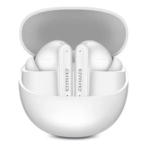 Fone De Ouvido Eardbud Aiwa Aws-eb-04w Bluetooth Ipx4 Branco