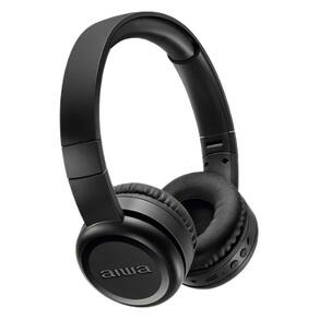 Fone De Ouvido Aiwa Aws-h p-03-b Bluetooth Preto