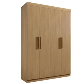Guarda Roupa 4 Portas 3 Gavetas Colibri Plus D`doro Cinamomo