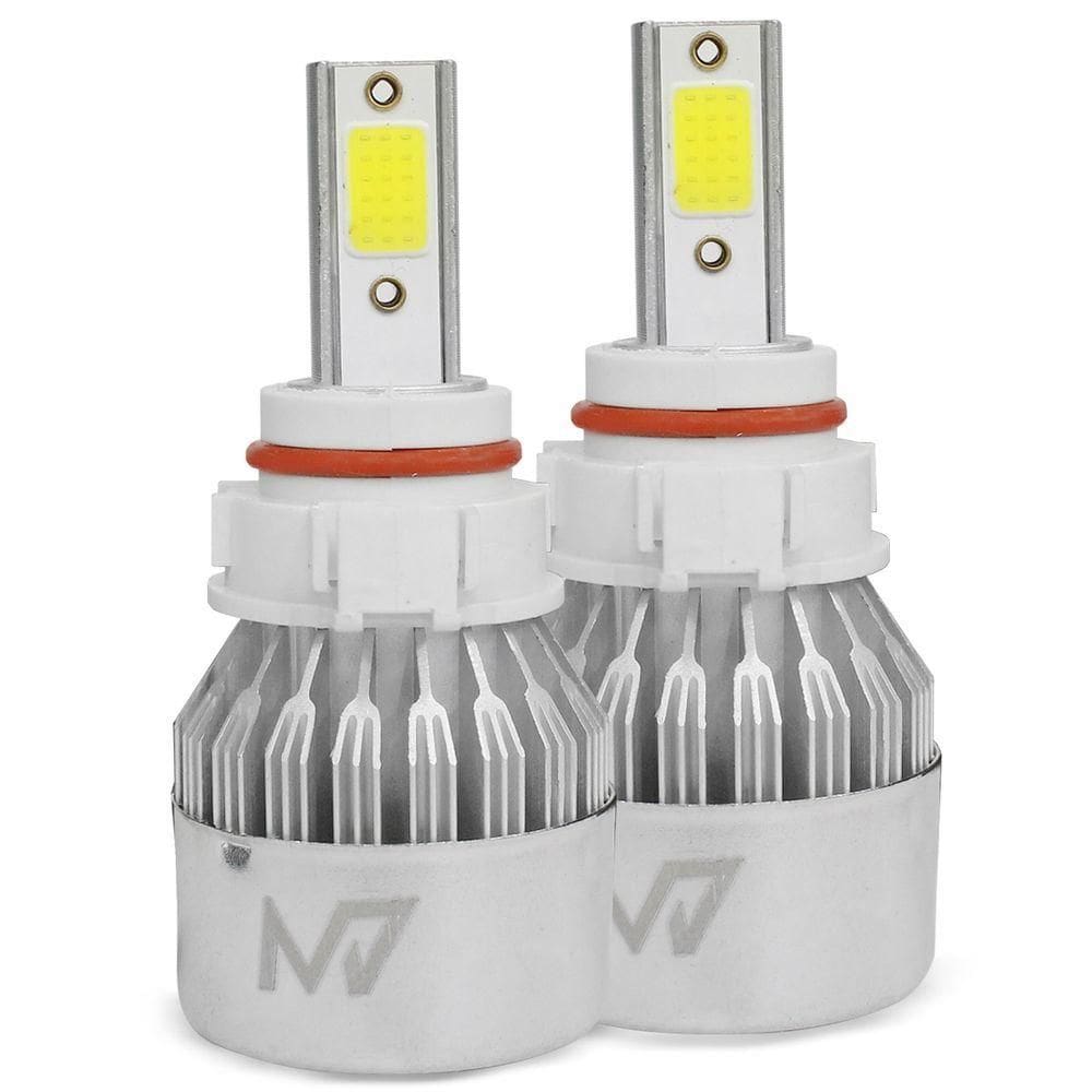 Kit Lâmpadas Led H16 6000k Headlight R8 M7 3200 Lumens 38w