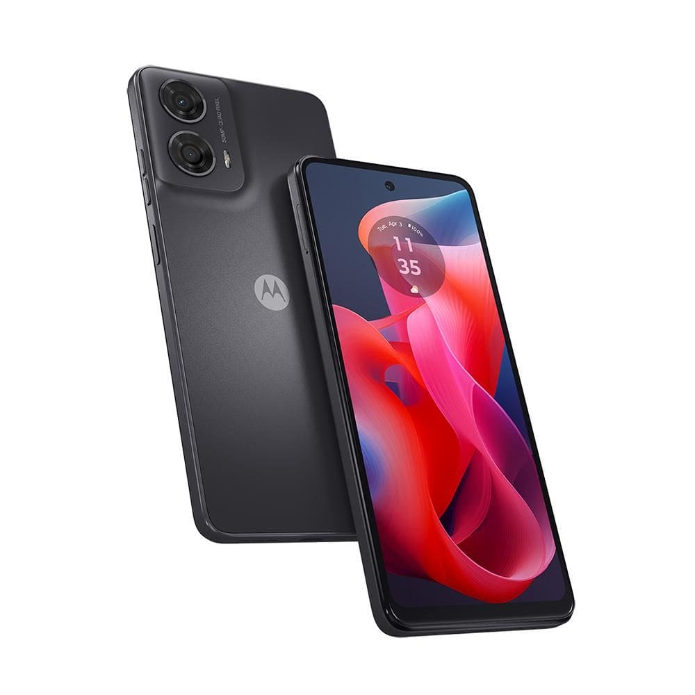 Smartphone Motorola Moto G24 4G 256GB 4GB RAM Câmera Traseira 50MP + 2MP Selfie 8MP 6.6" Grafite