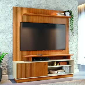 Home Theater Ares Cinamomo Off White Madetec