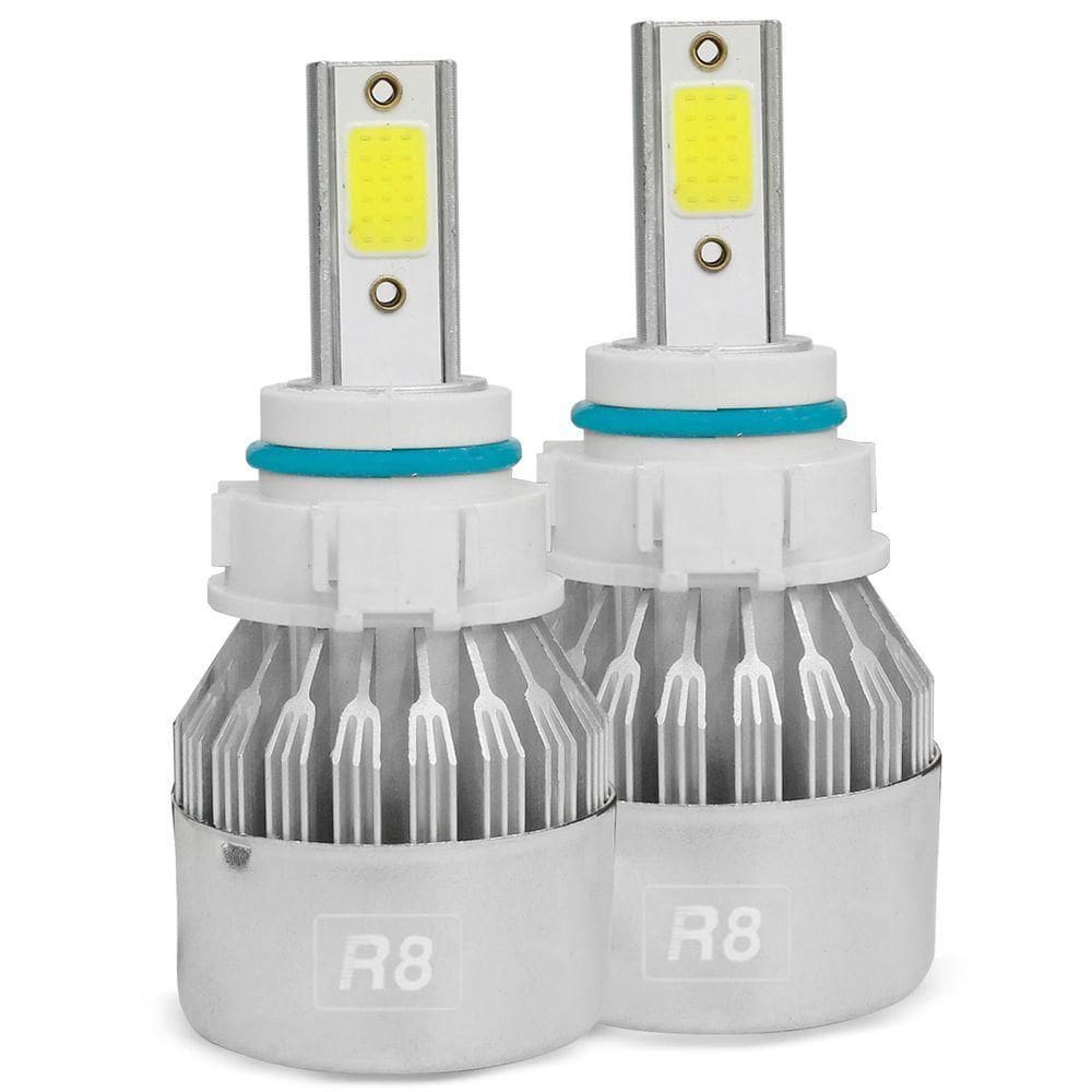 Kit Lâmpada De Led H16 6500k R8 3000 Lumens 50w