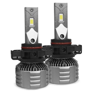 Kit Lâmpada De Led H16 6500k 9000 Lumens Black Diamond Cc-lot 55w Com Canbus
