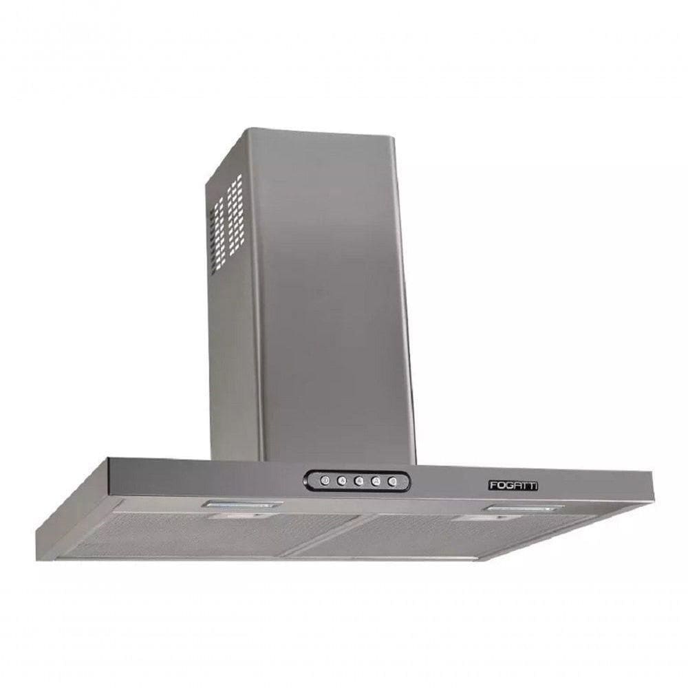 Coifa De Parede Retangular Slim Inox 4 E 5 Bocas 60cm Fogatti 110V