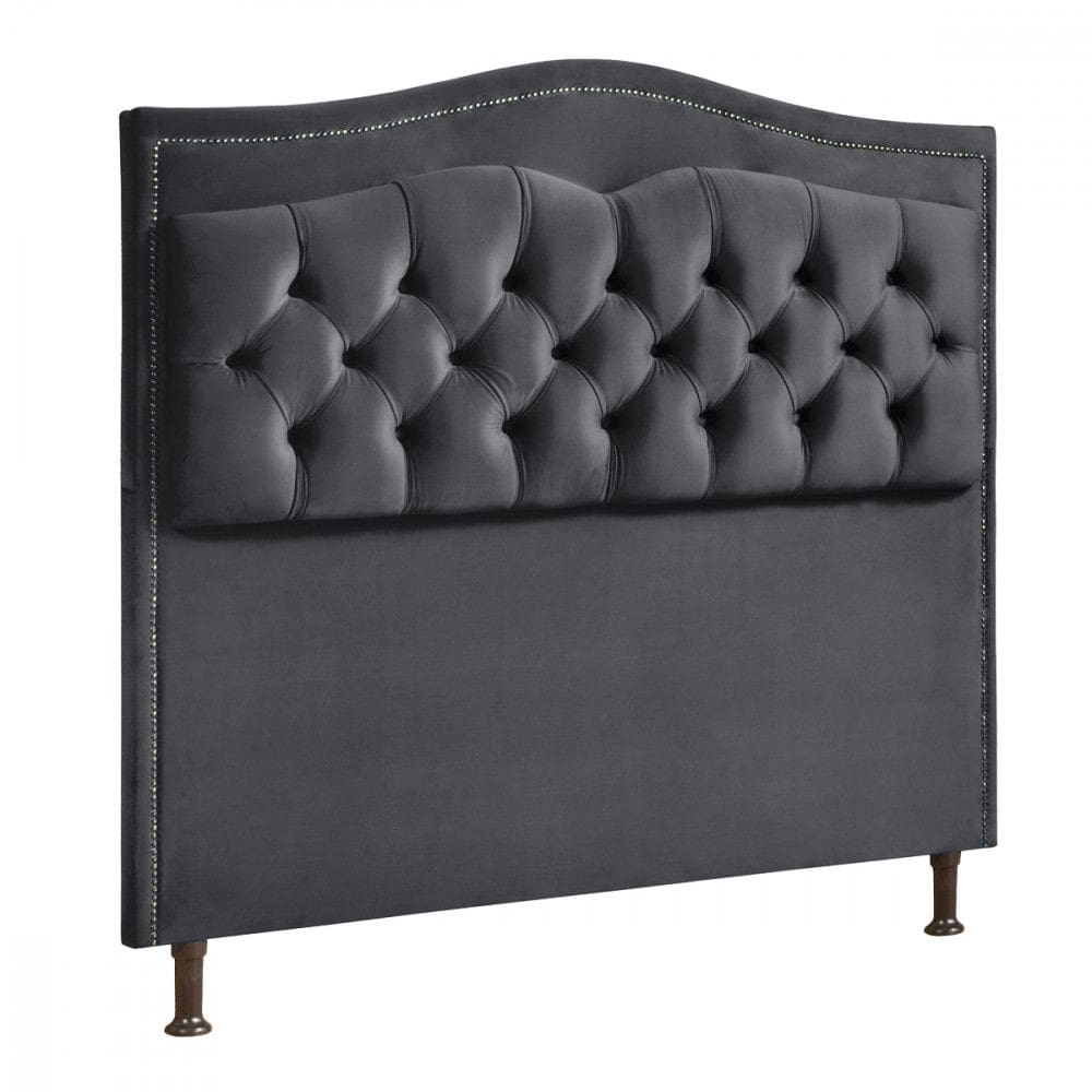 Cabeceira Para Cama Solteiro Box 90cm Holanda Veludo