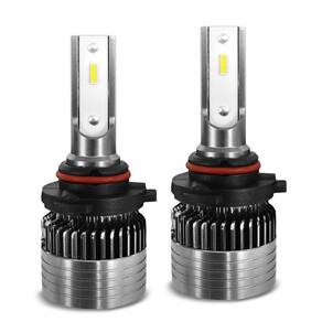 Kit Lâmpada Led Ultra Slim H9012 6000k 4000 Lumens Cc-lot 25w Com Canbus