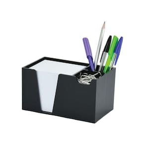 Organizador de Mesa C/ Papel Lembrete 750 Folhas Porta Objetos Desk Organizer Escritório Escolar - Acrimet