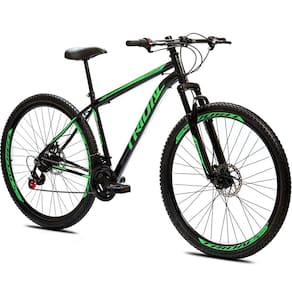 Bicicleta Aro 29 Mountain Bike Tridal com Freio a Disco e Suspensão Dianteira New Suspension