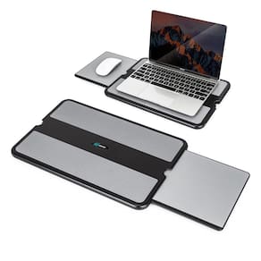 Almofada para laptop Suporte para laptop EHO com bandeja retrátil para mouse pad