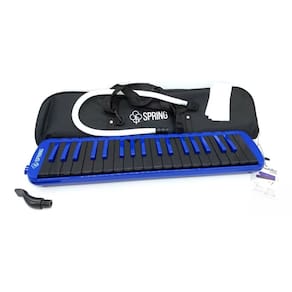 Escaleta Spring SG-37 Azul Com preto 37 Notas com Bag