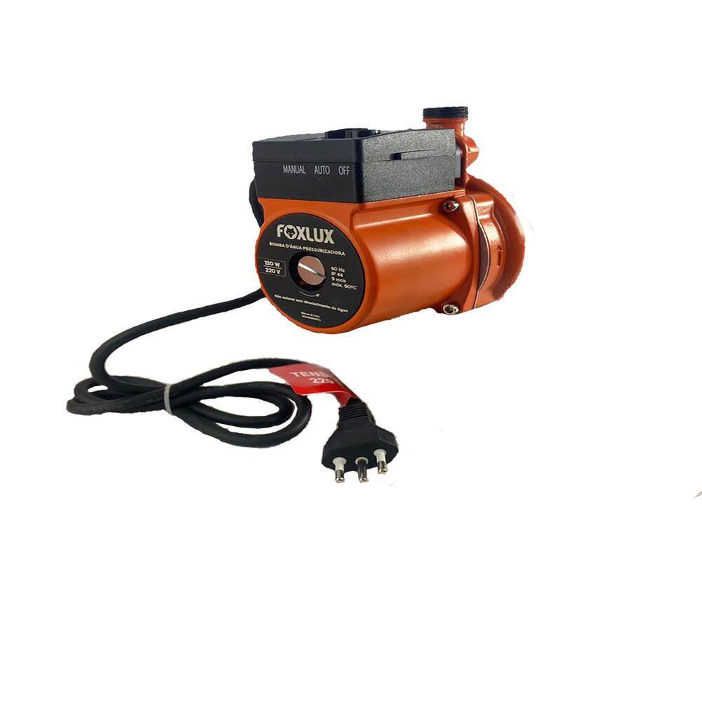 Bomba D`Água Pressurizadora 120W Foxlux