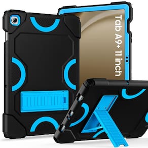 Capa MARIWIVI para Samsung Galaxy Tab A9+ 11 polegadas 2023 preta+azul