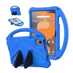 Capa para tablet YRH para tablet Onn 10.1 Gen 4 2024 Kids Blue