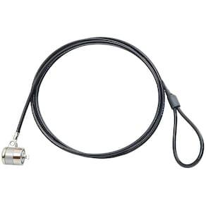 Cabo de Segurança Para Notebook C3Tech, CS-30, Plug Padrão Kensington, Com Chave Tubula