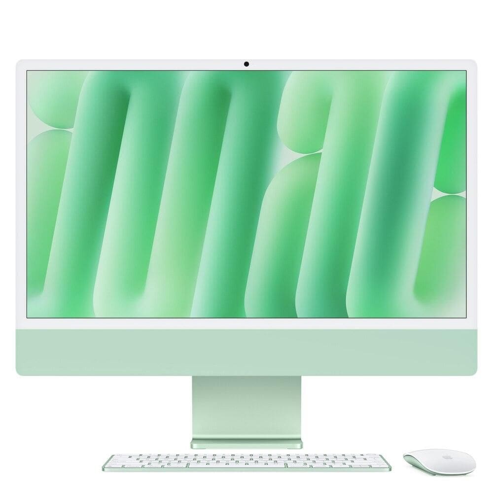 iMac 24", M4, CPU 10 núcleos e GPU 10 núcleos, Memória Unificada 16GB, 256GB SSD - Verde