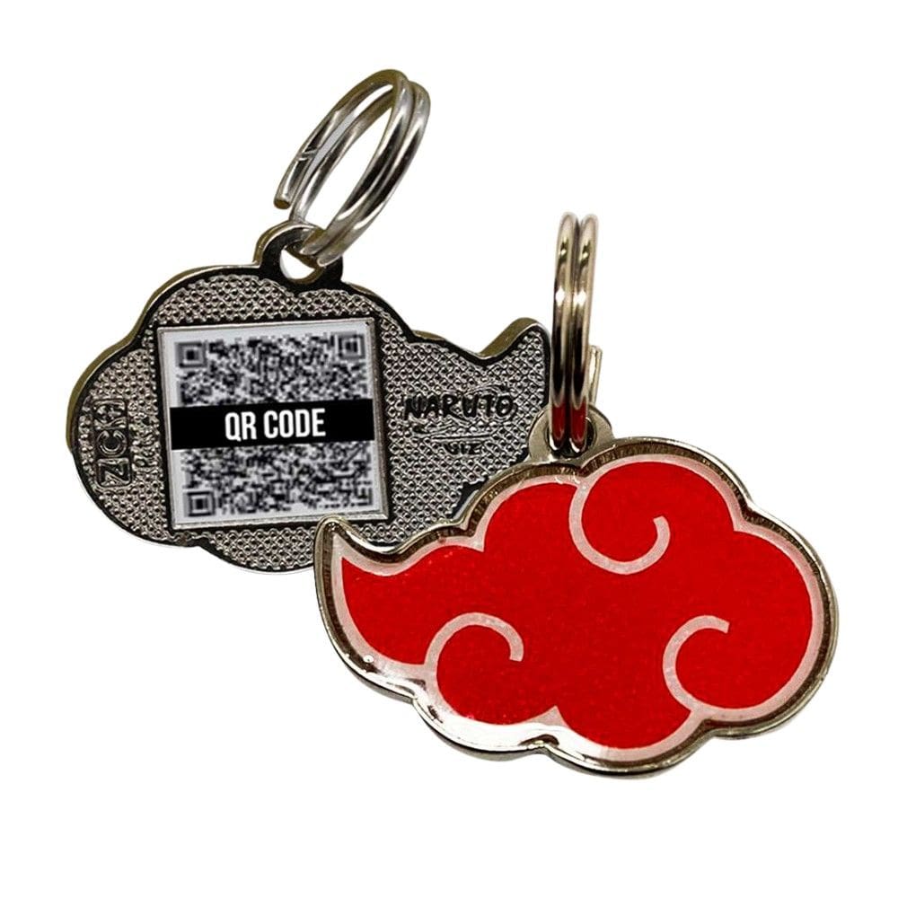 Akatsuki PetCode Pingente De Identificação De Metal Para Coleira Com QR Code Oficial VIZ