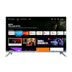 Smart TV Philco 32” Led Dolby Áudio Prata PTV32M9GACGB – 127 Volts