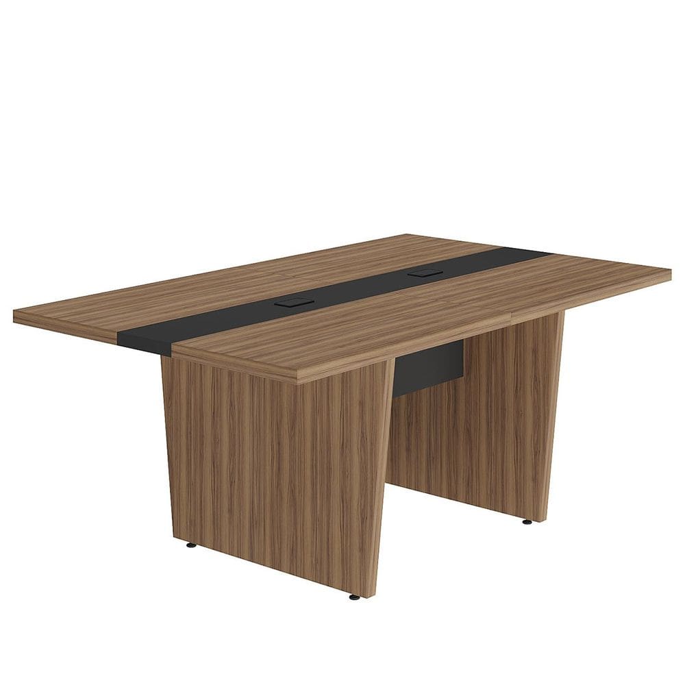 Mesa para Escritório para Reunião com 2 Tomadas