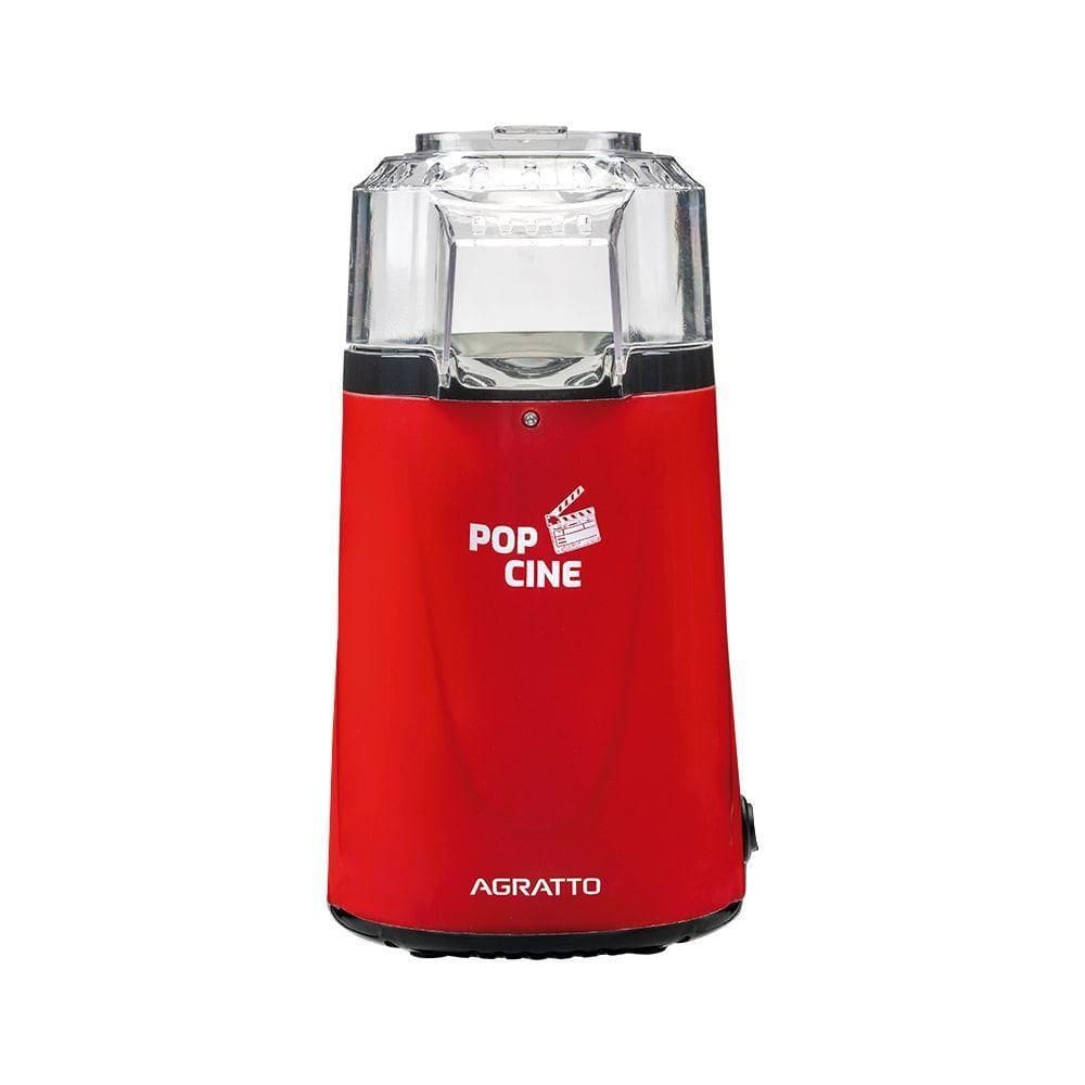 Pipoqueira Elétrica Pop Cine Vermelha 127v Agratto