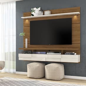 Bancada Suspensa Lana 1.8 Naturale Off White Madetec