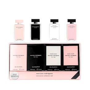Conjunto de presentes de perfume Narciso Rodriguez for Her Mini para mulheres
