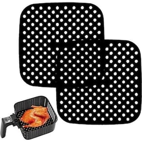 Forro Protetor Quadrado Para Air Fryer Fritadeira