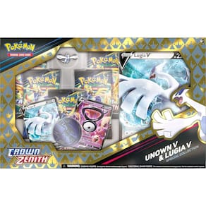 Jogo de cartas colecionáveis Pokemon Unown V & Lugia V Crown Zenith