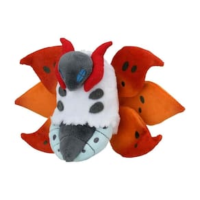 Brinquedo de pelúcia Pokémon Center Sitting Cuties Volcarona 14,6 cm