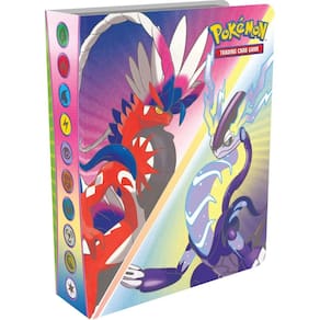 Mini Portfolio + 1 pacote de reforço Pokémon Scarlet & Violet