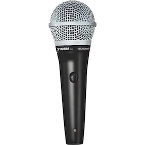 Microfone Com Fio Storm Micn00010 Preto