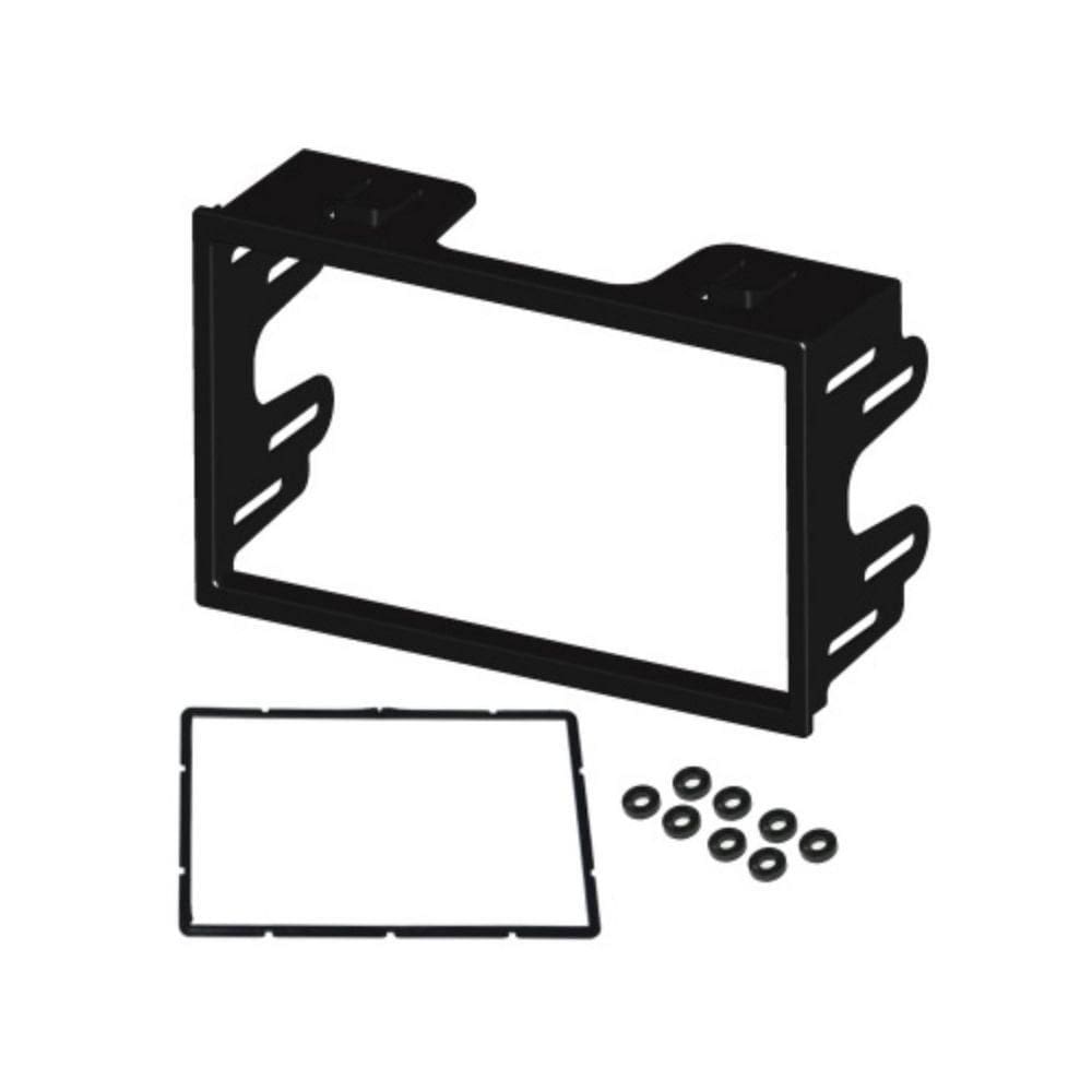 Moldura Fiamon Polo- Golf- Fox- Fiesta- Bora - Preto