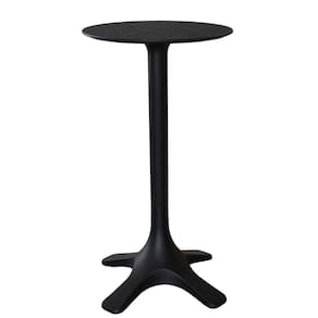 Mesa Bistrô Venice Fratini 110 cm (Altura) com Tampo Redondo 60 cm (Largura) Polipropileno Nude