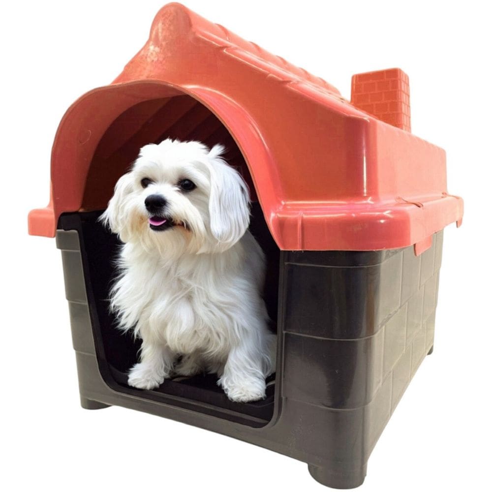 Casinha Cristino Tam. N2 Pet Cachorros Cães Casa Plástico Resistente