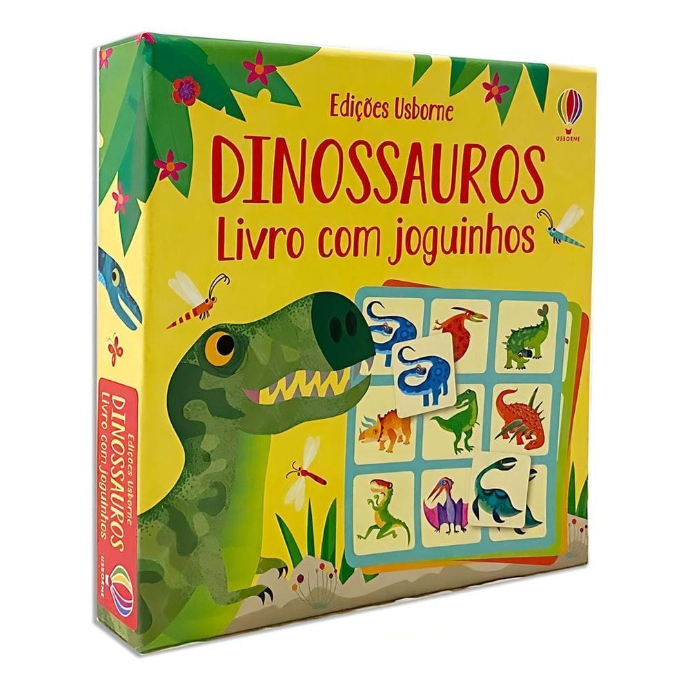 Dinossauros: Livro Com Joguinhos