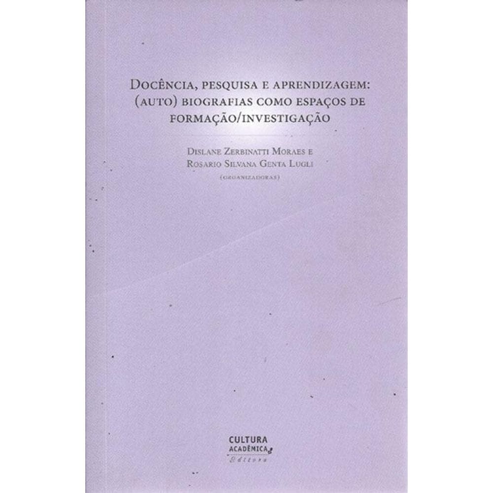 Docência, pesquisa e aprendizagem