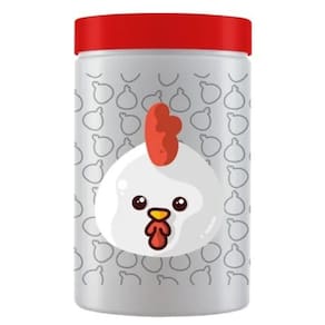 Pote Pet Branco ? Fazenda ? Galinha ? Ml 9841