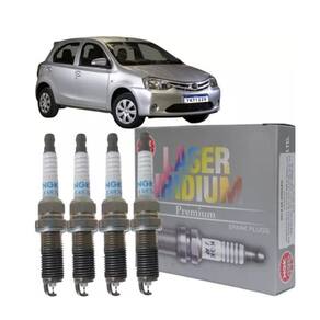 Jogo De Vela  Ngk Etios 1.3 1.5 16V Flex